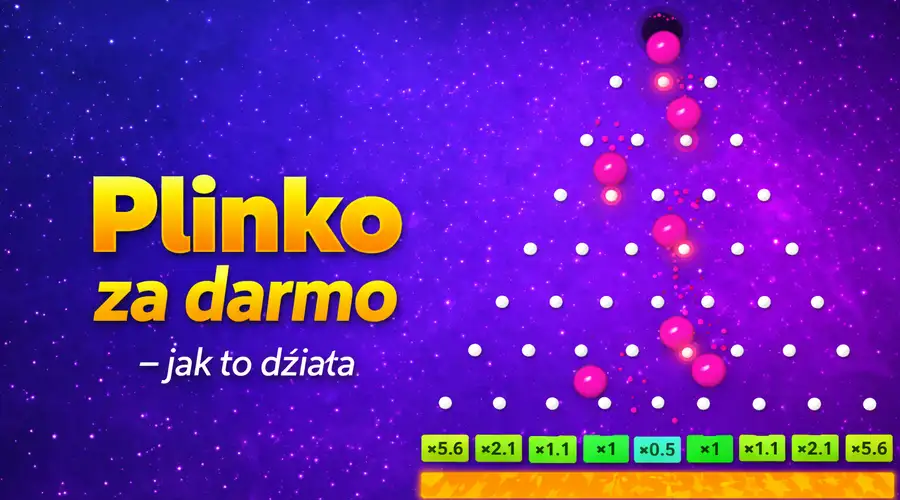 Plinko za darmo - jak to działa?
